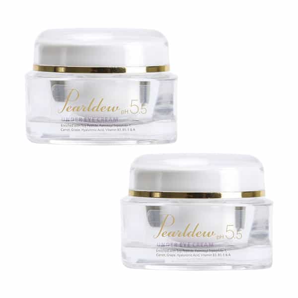 Pearldew Under Eye Cream 30 Gm | With Almond Oil & Butters | Mineral Oil Free (Pack Of 2)