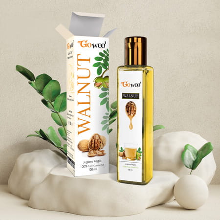 Pack Of 2 Vanilla Essential Oil & Walnut Carrier Oil - 100% Pure & Natural Oil For Aromatherapy