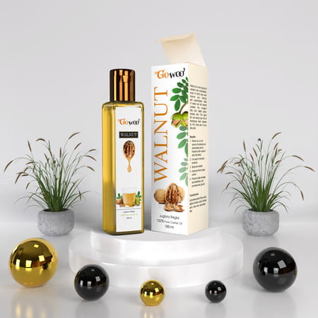Pack Of 2 Vanilla Essential Oil & Walnut Carrier Oil - 100% Pure & Natural Oil For Aromatherapy