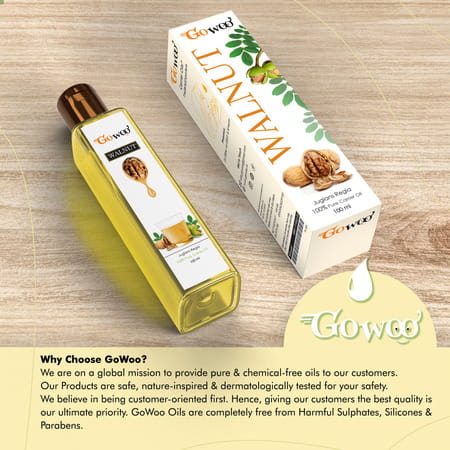Pack Of 2 Vanilla Essential Oil & Walnut Carrier Oil - 100% Pure & Natural Oil For Aromatherapy