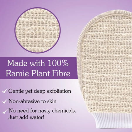 Bake Exfoliating Bath Glove For Dead Skin & Tan Removal - Pack Of 1