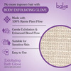 Bake Exfoliating Bath Glove For Dead Skin & Tan Removal - Pack Of 1