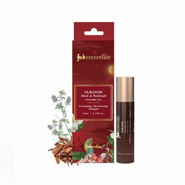 Fabessentails Sukoon Perfume Oil - 10 Ml