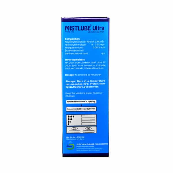 Doctor Wonder Mistlube Ultra Eye Drop - 10G