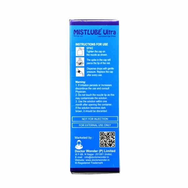 Doctor Wonder Mistlube Ultra Eye Drop - 10G