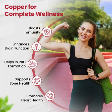 Vlado's Himalayan Organics Plant Based Copper 1700Mcg With Green Tea Extract - 120 Veg Capsules