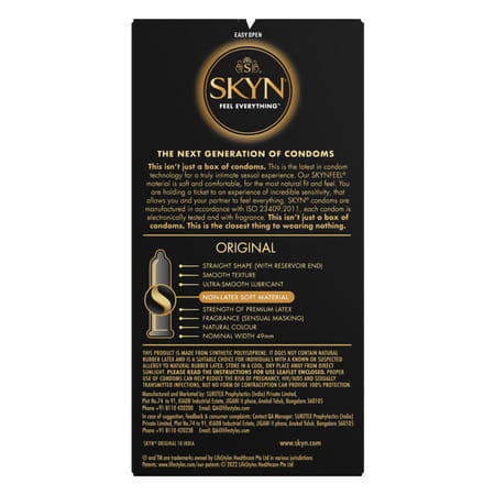 Skyn Original Premium Condoms Pack Of 30 (10x3 Packs)