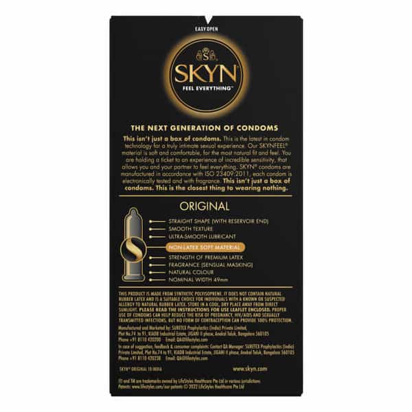 Skyn Original Premium Condoms Pack Of 30 (10X3 Packs)