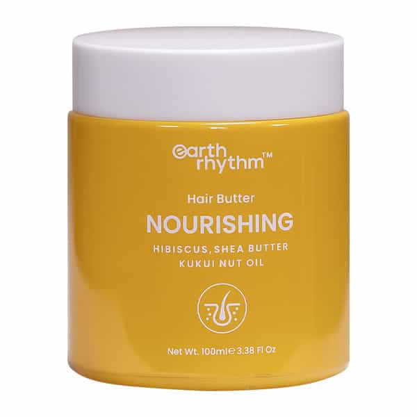 Earth Rhythm Nourishing Hair Butter Kukui Nut Oil - 100 Ml