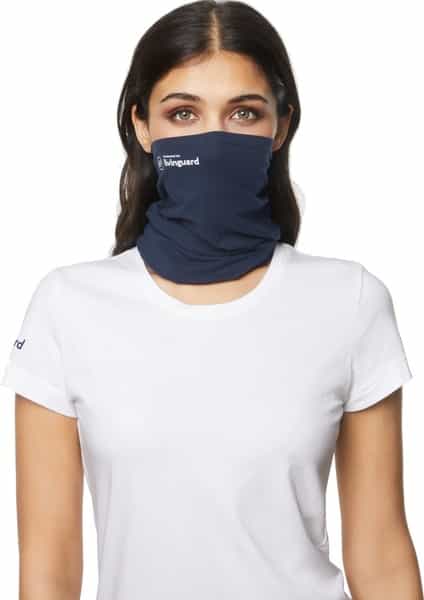 Livinguard Tube Mask Lite | Unbeatable Breathability |Washable & Reusable - Bombay Blue Medium