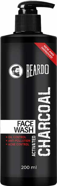 Beardo Activated Charcoal Anti-Pollution Face Wash - 200 Ml