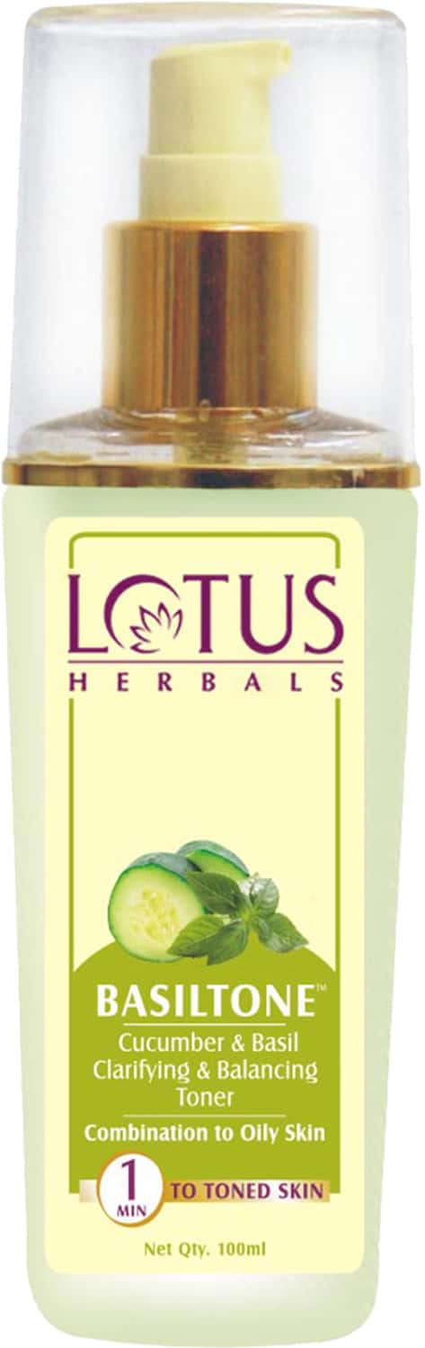 Lotus Herbals Basiltone Cucumber Toner 100 Ml
