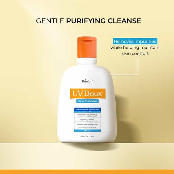 Brinton Uv Doux Face Cleanser 125 Ml