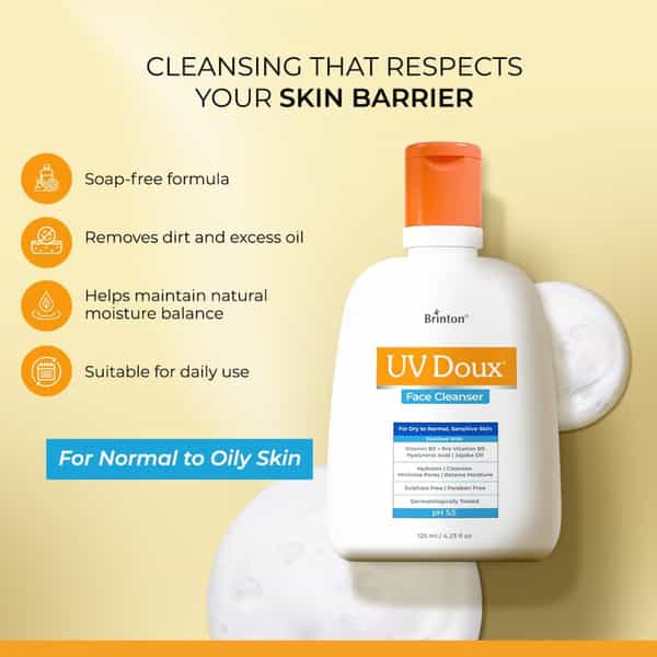 Brinton Uv Doux Face Cleanser 125 Ml