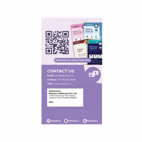 Neodocs Maternity Wellness | Instant Urine Test Kit | Track Protein | Glucose + More |Pack Of 3