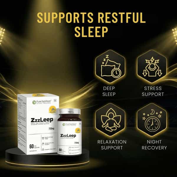 Pure Nutrition Deep Sleep - Sleep Support Supplement | 60 Capsules