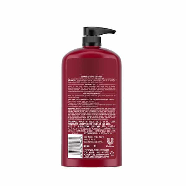 Tresemme Smooth And Shine Conditioner | 80Ml & Keratin Smooth Shampoo | 1L