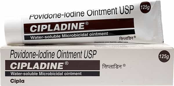 Cipladine 5% Oint 125Gm (Pack Of 3)