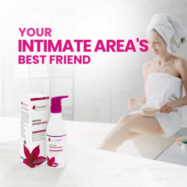 Everteen Natural Intimate Wash For Feminine Hygiene In Women 3 Packs (210Ml Each)