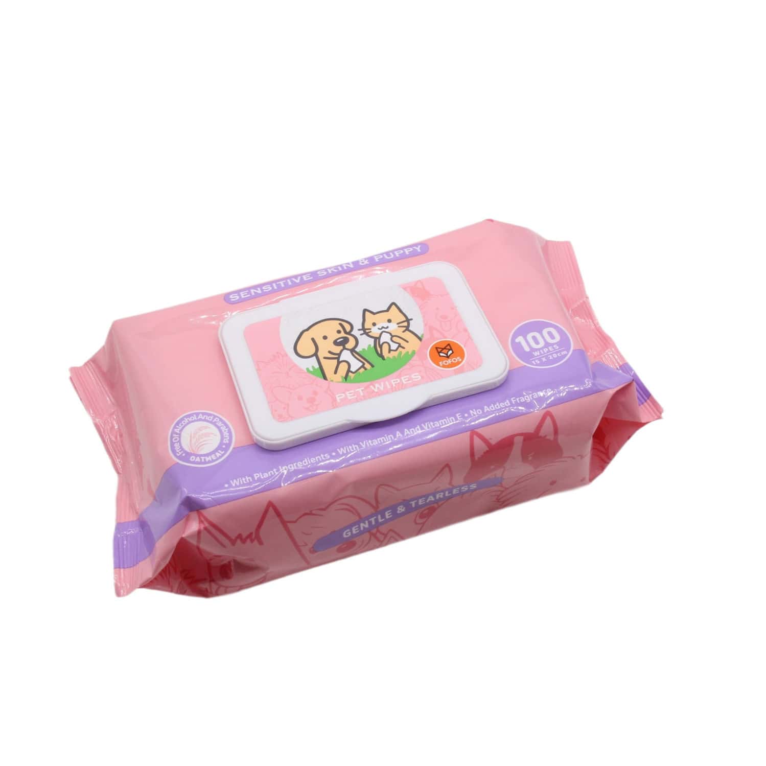 Fofos Pet Wipes (Puppy) - 100pcs