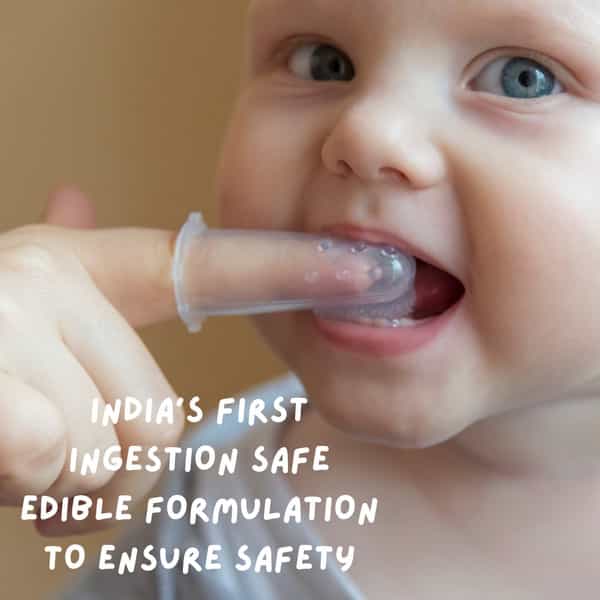 Coco Crush Ayurvedic Fluoride-Free Liquid Toothpaste For Babies | 100% Natural Ingredients - 50Ml