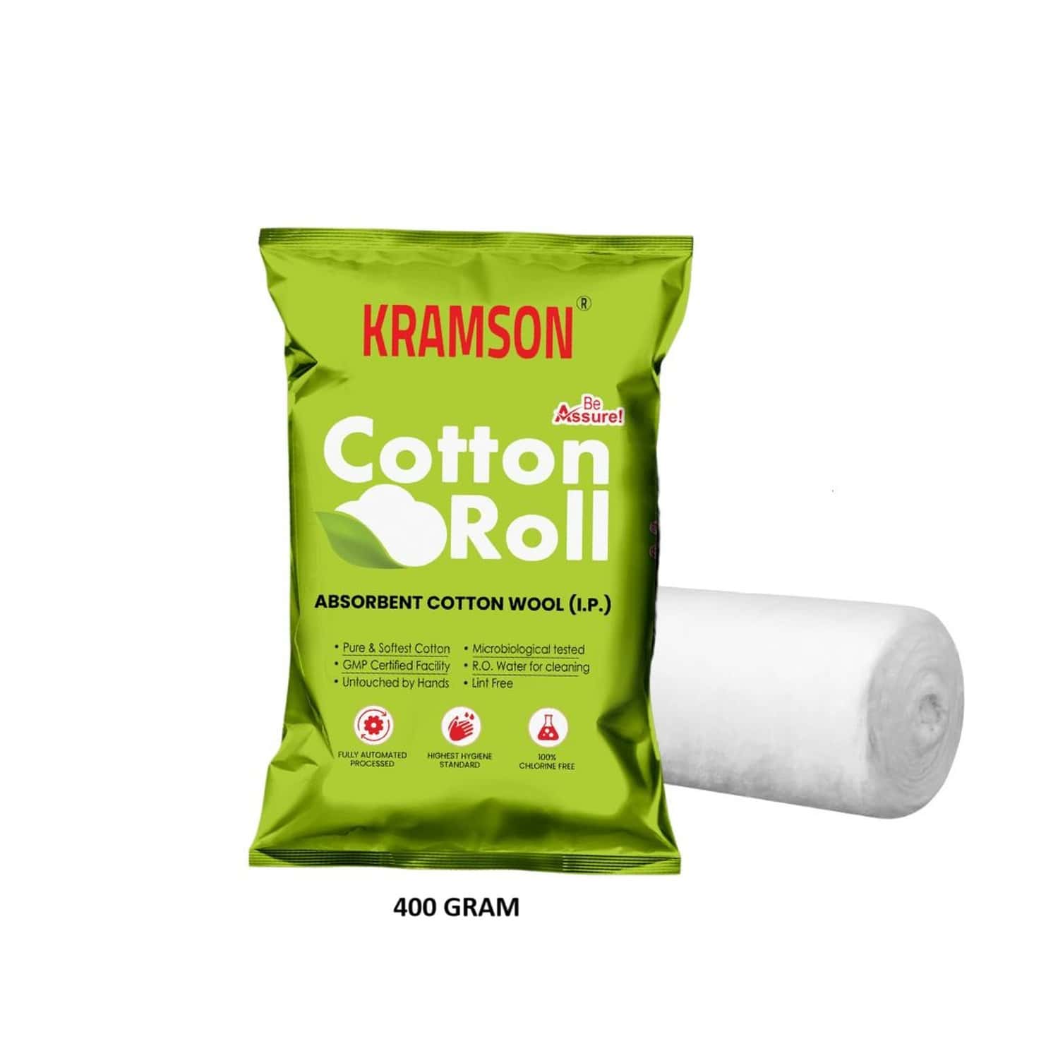 Kramson Absorbent Cotton 400 Gm
