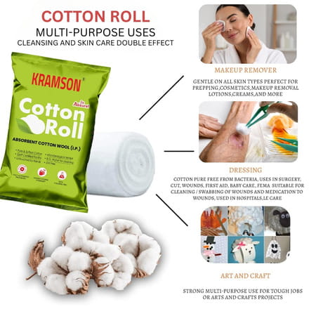 Kramson Absorbent Cotton 400 Gm