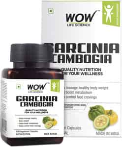 Wow Life Science Garcinia Cambogia Capsules - 60 Capsules