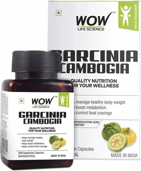 Wow Life Science Garcinia Cambogia Capsules - 60 Capsules