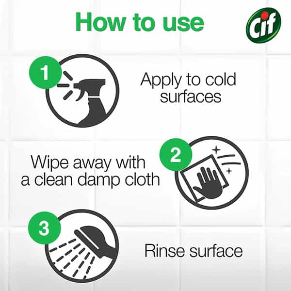 Cif Antibacterial Multipurpose Cleaner Spray Kills 99.99% Germs 700Ml