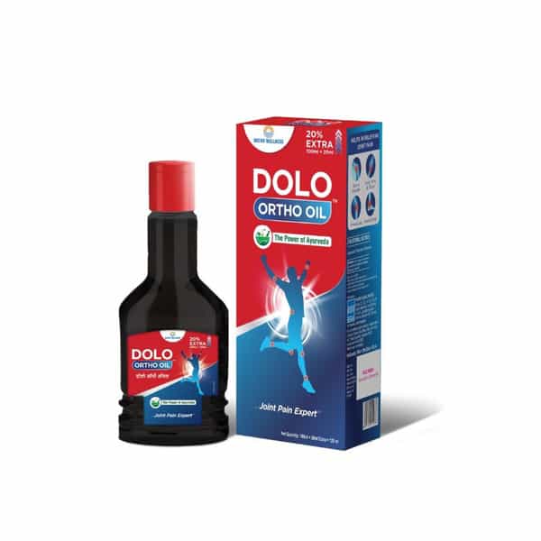 Dolo Ortho Oil - Joint And Muscle Pain Solution - 120Ml | Arthritis Relief | Pack Of 5