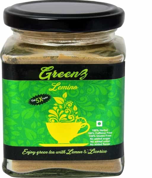 Smw's Lemon Green Tea With Liquorice(Natural Sweetner) Greenz Lemino 60 Servings
