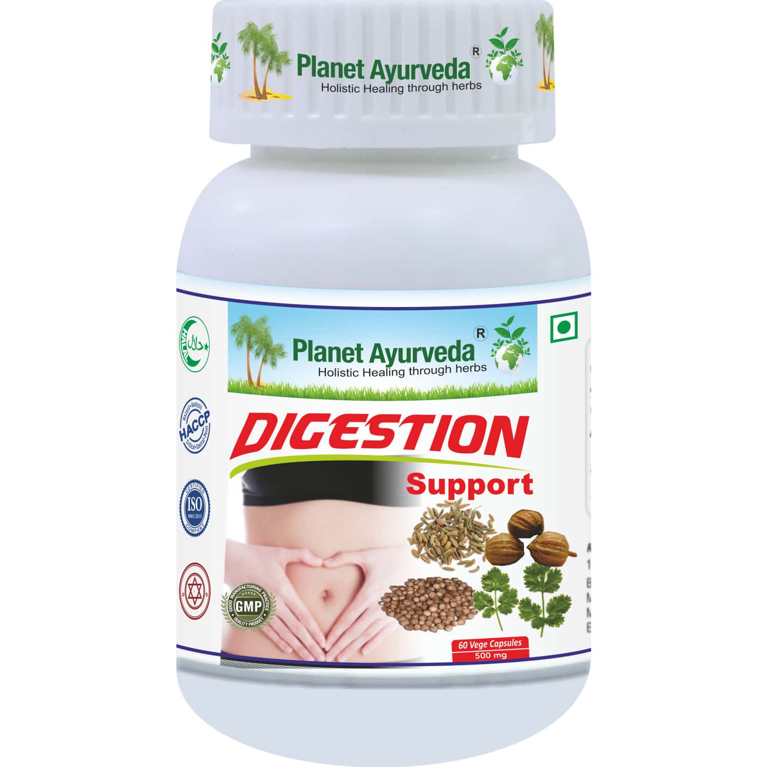 Planet Ayurveda Digestion Support - 60 Capsules