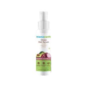 Mamaearth Onion Hair Serum For Silky & Smooth Hair For Strong Tangle Free & Frizz-free Hair - 100ml