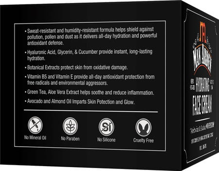 Man Arden Hydrating Face Cream For Men -Vitamin B5 Hyaluronic Acid For Skin Moisturization 50 G