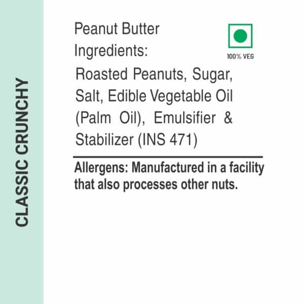 Max Protein Peanut Spread - Classic Crunchy [1 Kg] - Pack Of 1