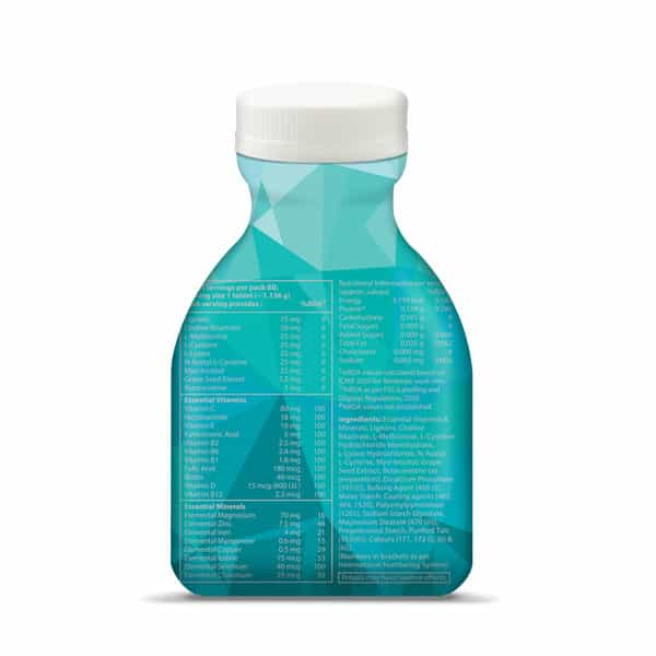 Wellman Hairfollic Tablets With Biotin That Support Healthy Hair 60 No's
