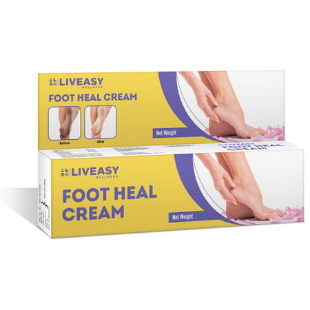 Liveasy Wellness Foot Heal Cream 25gm