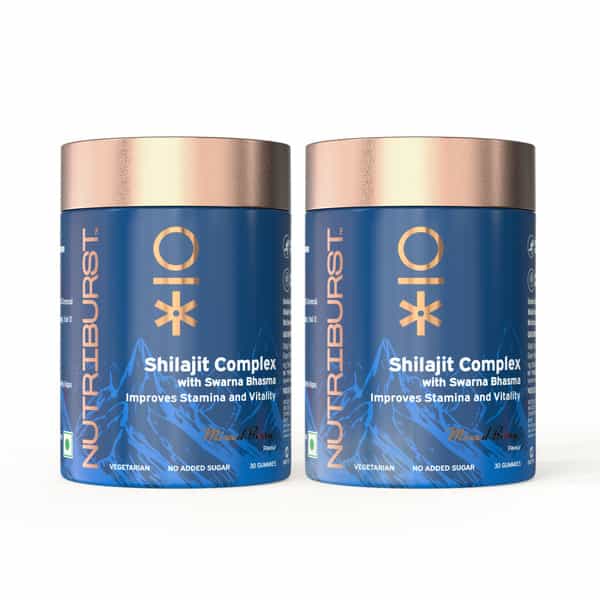 Nutriburst Shilajit Resin 30 Gummies | 1 Month Pack