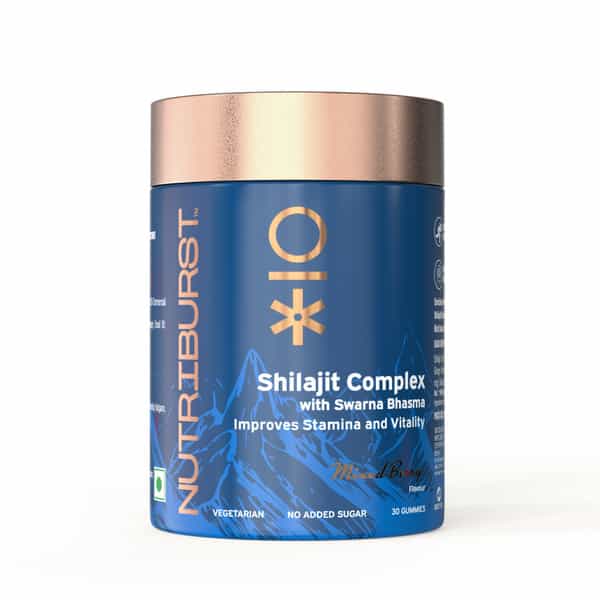 Nutriburst Shilajit Resin 30 Gummies | 1 Month Pack