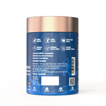 Nutriburst Shilajit Resin 30 Gummies | 1 Month Pack