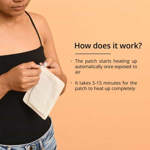 Carmesi Cramp-Relief Patches For Period Pain - Instant Relief Up To 8 Hours - 3N