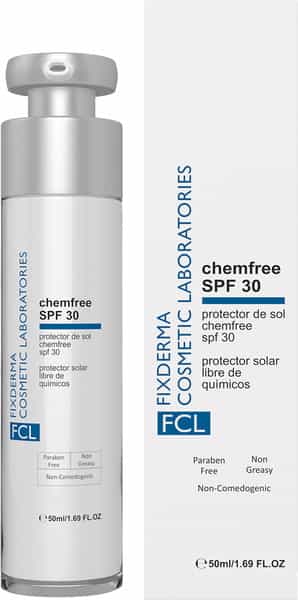 Fcl Chemfree Spf 30 Weightless Fluid Non-Whitening Sunscreen Absorbs Quickly Immediate Protection
