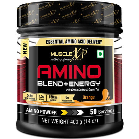 Musclexp Essential Nutrients Combo | Amino Blend 400g + Whey Protein 2kg