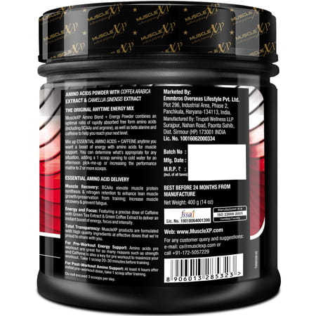 Musclexp Essential Nutrients Combo | Amino Blend 400g + Whey Protein 2kg