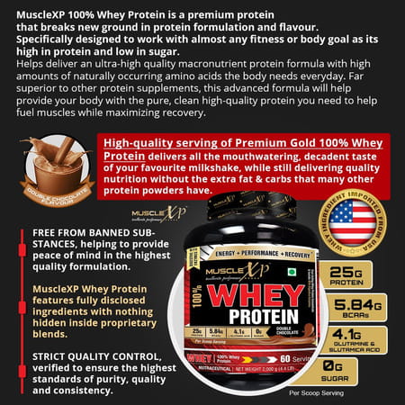 Musclexp Essential Nutrients Combo | Amino Blend 400g + Whey Protein 2kg