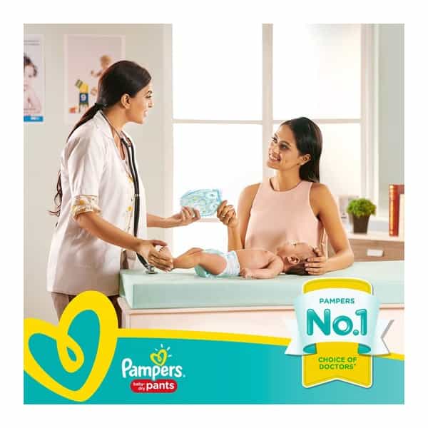 Pampers New Large Size Diapers Pants (44 Count)