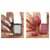Debelle Gel Nail Polish Gift Set Of 2 - Rustique Gold | Scarlet Ruby - 16Ml (8 Ml Each) Gi
