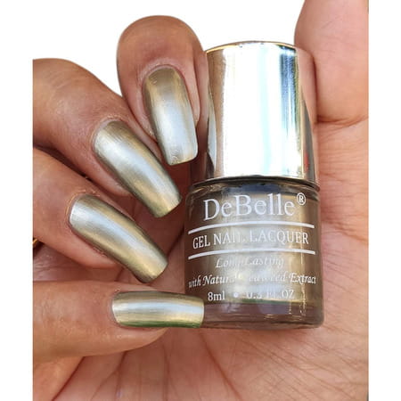 Debelle Gel Nail Polish Gift Set Of 2 - Rustique Gold | Scarlet Ruby - 16ml (8 Ml Each) Gi