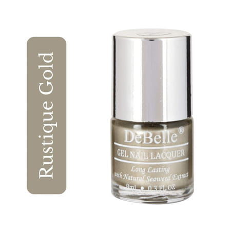 Debelle Gel Nail Polish Gift Set Of 2 - Rustique Gold | Scarlet Ruby - 16ml (8 Ml Each) Gi